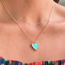 Load image into Gallery viewer, Enamel Heart Necklace
