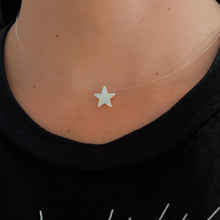Load image into Gallery viewer, White Opal Star Illusion Choker
