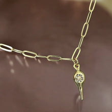 Load image into Gallery viewer, Classic Elegance &amp; Sparkle - CZ Drop Pendant Necklace
