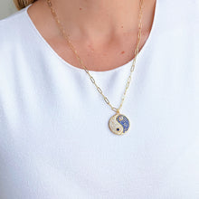 Load image into Gallery viewer, Balance and Harmony - Cz Yin Yang Necklace
