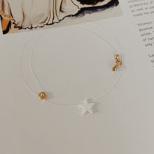 Load image into Gallery viewer, White Opal Star Illusion Choker
