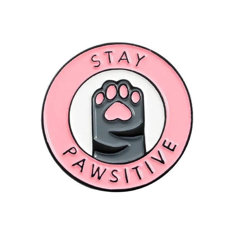 Enamel Paw Pin