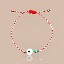 Load image into Gallery viewer, Greek Eye Cord Bracelet
