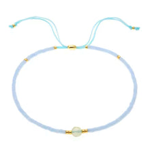 Load image into Gallery viewer, Light Blue Beaded Bracelet 💧
